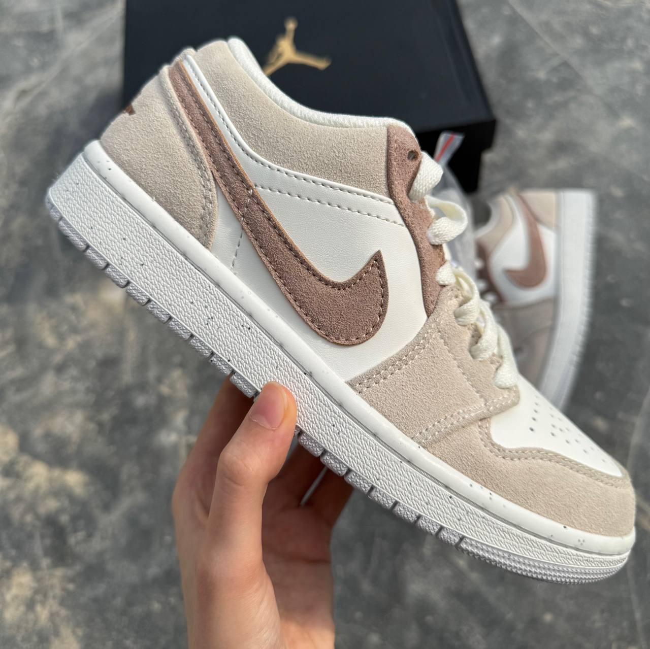 ایر جردن وان لایت براون